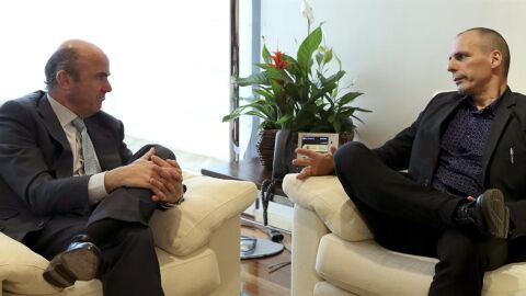 Varufakis visita por primera vez Espa&ntilde;a