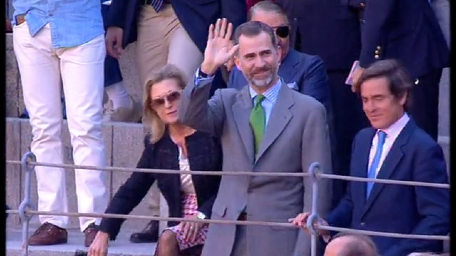 Felipe VI asiste por primera vez como rey al estreno de la Feria de San Isidro