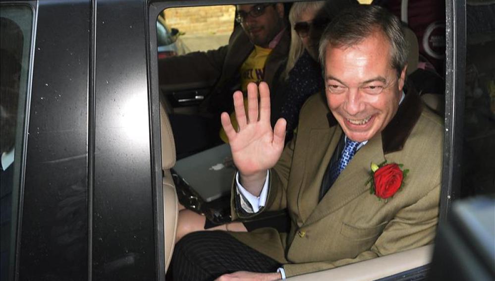 Nigel Farage, líder de UKIP