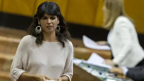 Teresa Rodríguez La líder de Podemos en Andalucía