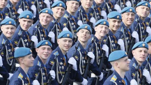Rusia celebra un desfile de proporciones hist&oacute;ricas 