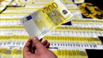 La mayor parte de los billetes de euro falsos procede del sur de Italia