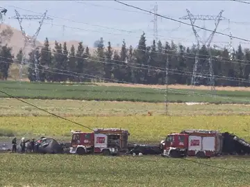Accidente de avión en Sevilla Accidente de avión en Sevilla