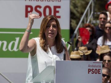 Susana Díaz, presidenta en funciones de la Junta de Andalucía