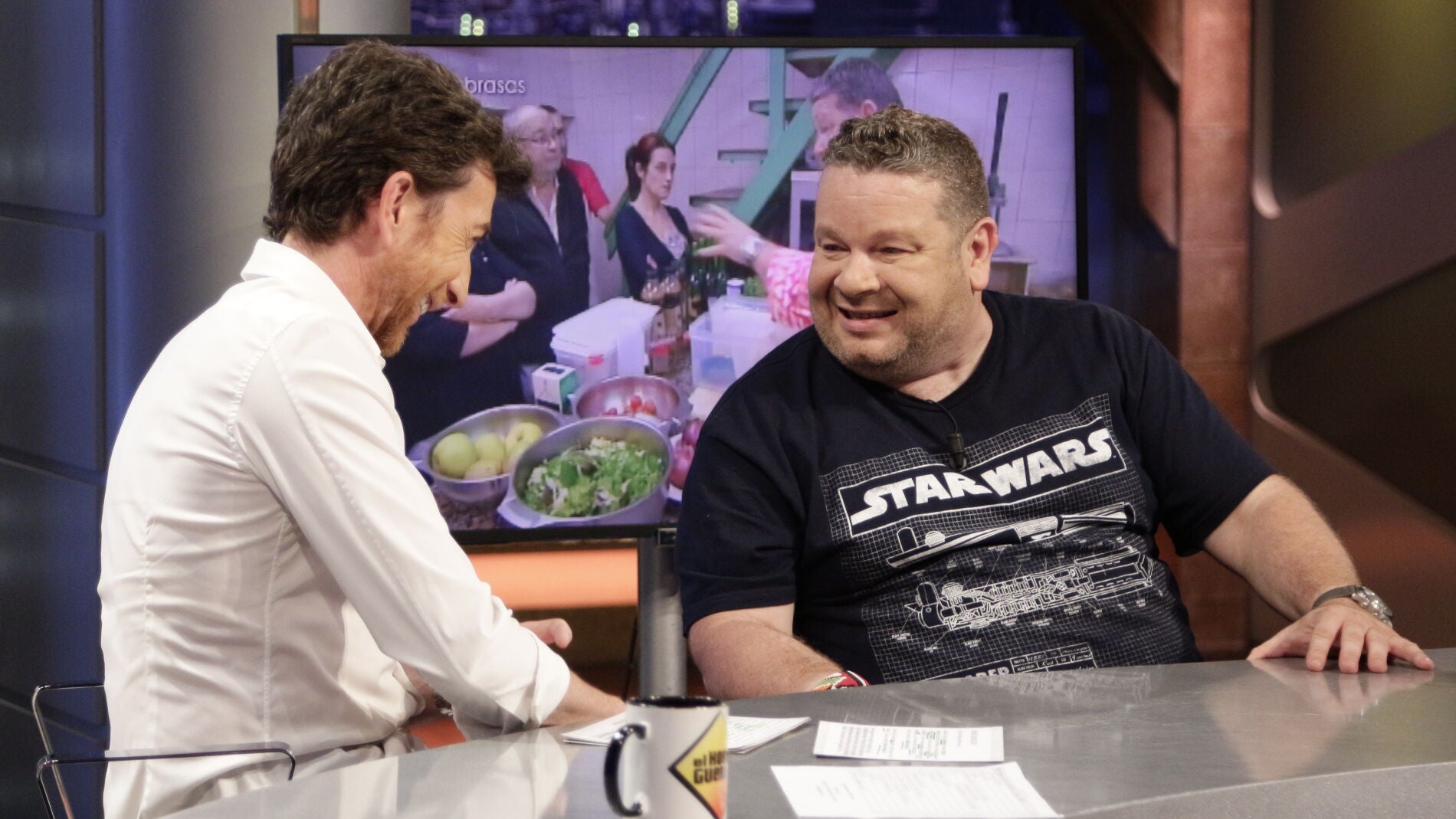 Pablo Motos y Alberto Chicote en 'El Hormiguero 3.0'