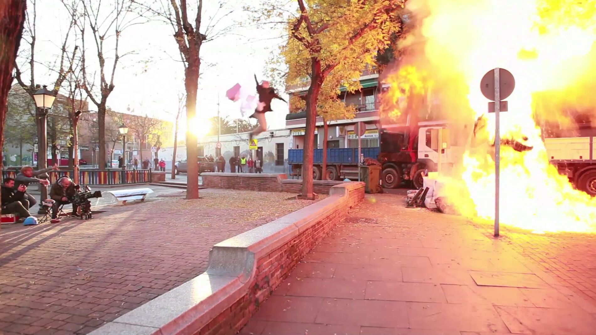 Francisco vuela por los aires