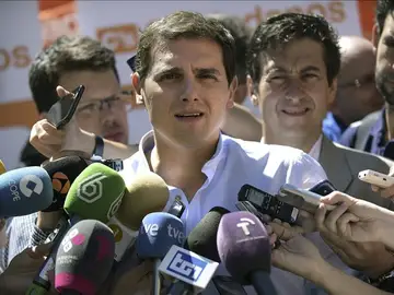 Albert Rivera en Barcelona Albert Rivera en Barcelona