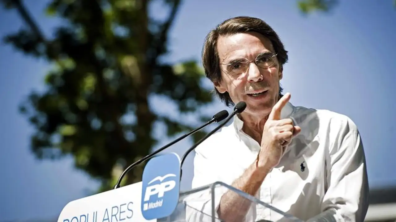 Aznar, sobre Díaz: "Si es lo mejor del PSOE, qué será lo peor"