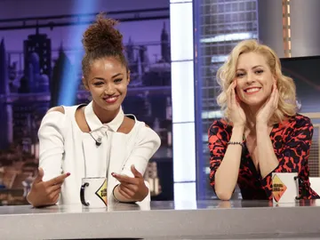 Berta Vázquez y Maggie Civantos en 'El Hormiguero 3.0' Berta Vázquez y Maggie Civantos en 'El Hormiguero 3.0'