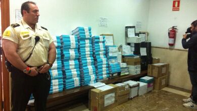 Los cien tomos del caso Nóos serán trasladados hoy a la Audiencia Provincial de Baleares 