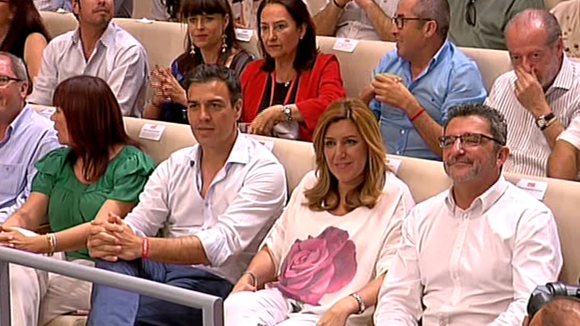 Pedro S&aacute;nchez y Susana D&iacute;az