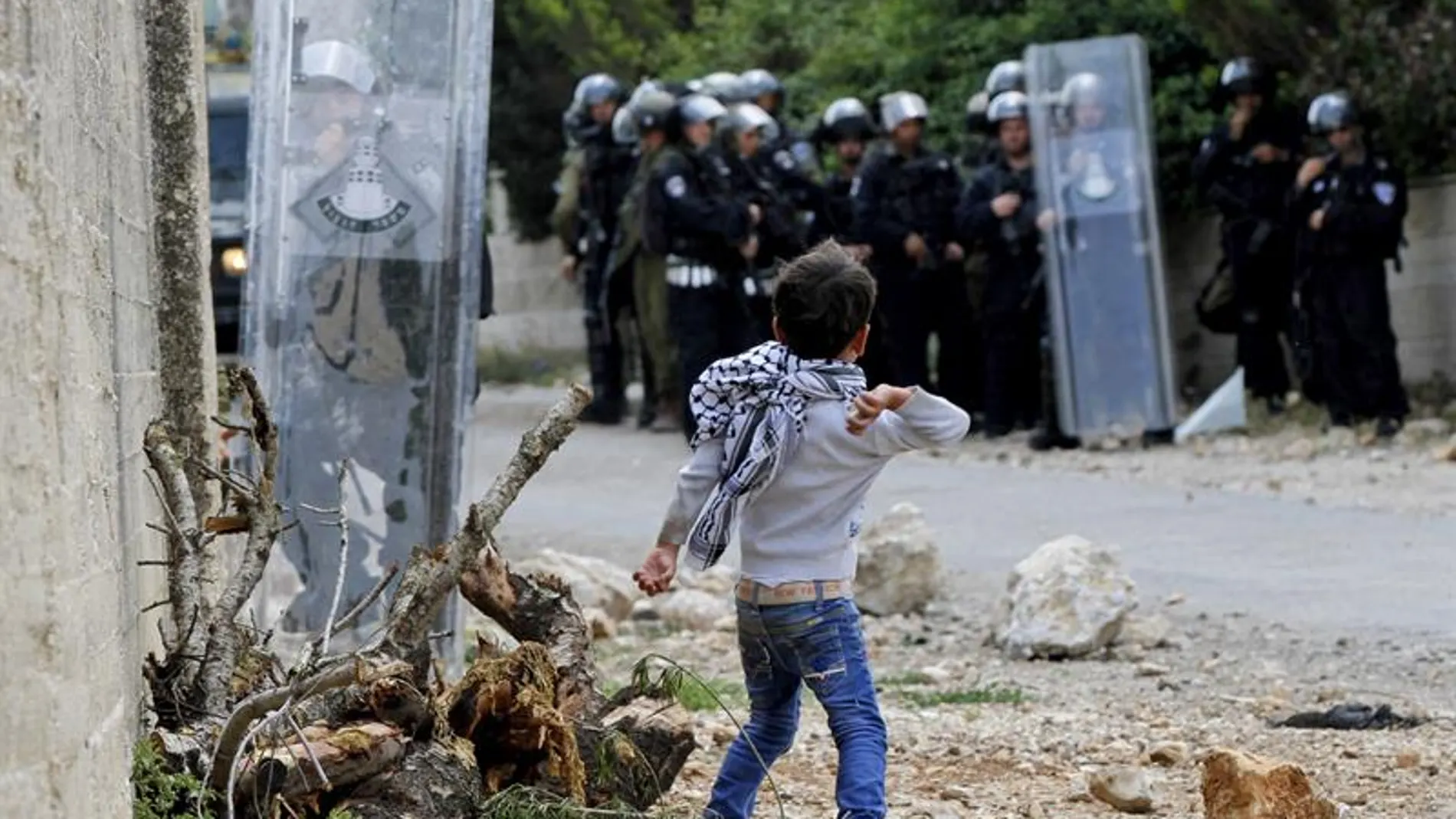 Enfrentamientos en Nablus hace unos días Enfrentamientos en Nablus hace unos días