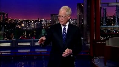 'Los Simpson' despiden al showman estadouinidense David Letterman