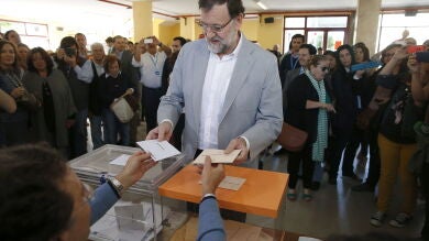 Mariano Rajoy anima a votar a los españoles y desea una jornada “sin problemas”