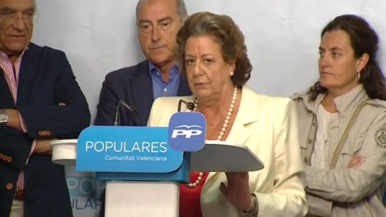 Rita Barberá:”No me gusta nada el resultado que hemos obtenido”