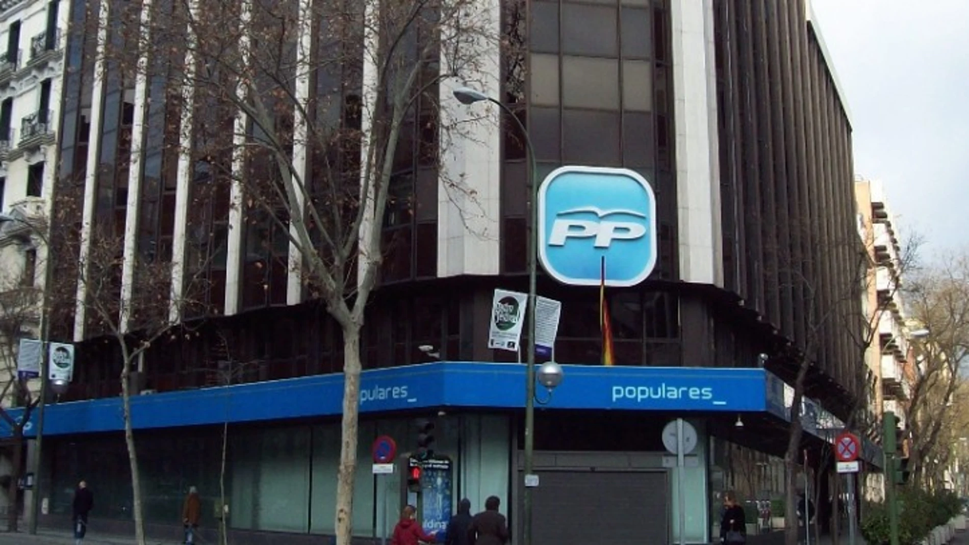 Sede del PP en la calle Génova de Madrid Sede del PP en la calle Génova de Madrid