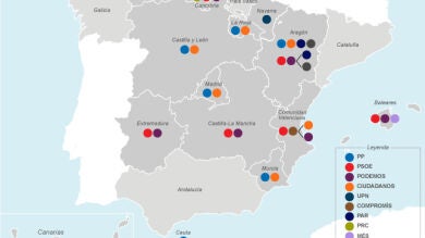 Todos los posibles pactos para formar gobierno en las Comunidades Autónomas