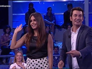 Cristina Pedroche participa en ¡Ahora Caigo!