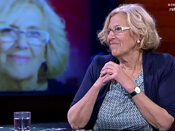 Manuela Carmena visita el plató de ‘El Intermedio’ Manuela Carmena visita el plató de ‘El Intermedio’