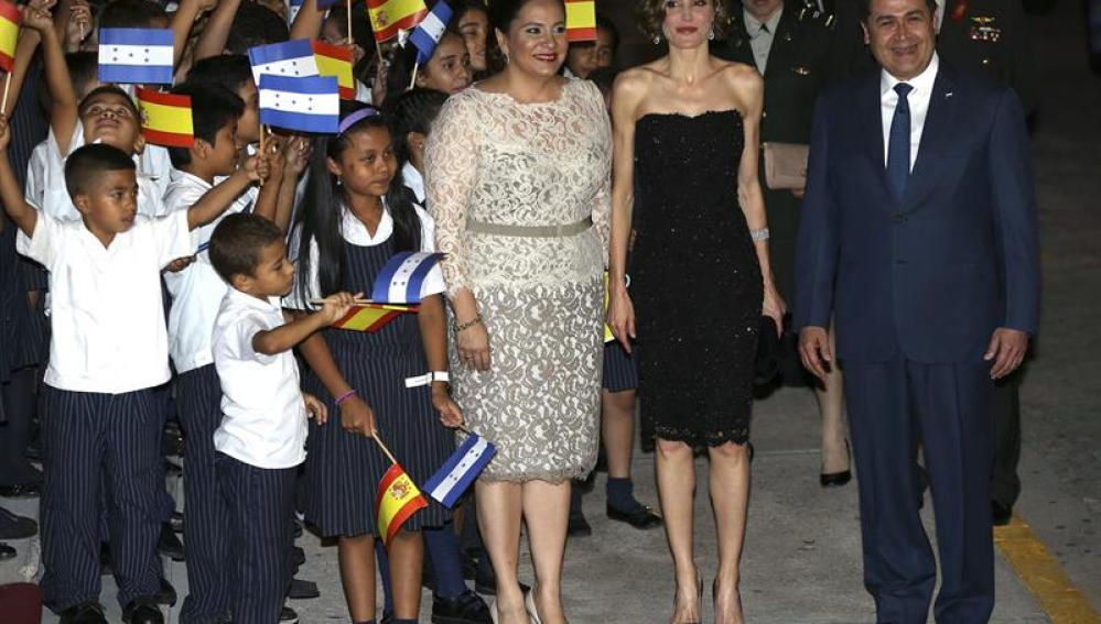 La reina Letizia en Honduras
