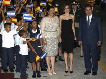 La reina Letizia en Honduras