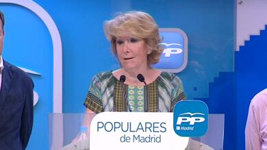 Aguirre ofrece un pacto a PSOE y Ciudadanos: 