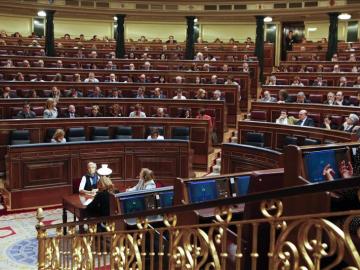 Pleno en el Congreso de los Diputados.