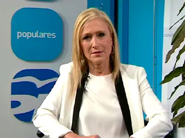 Cristina Cifuentes, en Espejo Público Cristina Cifuentes, en Espejo Público