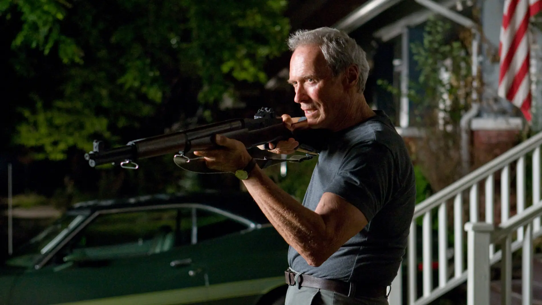'Gran Torino': marcó el regreso de Eastwood a un papel estelar después de cuatro años; ya que el último había sido en la película 'Million Dollar Baby' en el año 2004.
