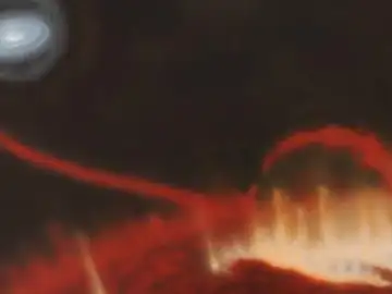 Imagen de la estrella Mira Imagen de la estrella Mira
