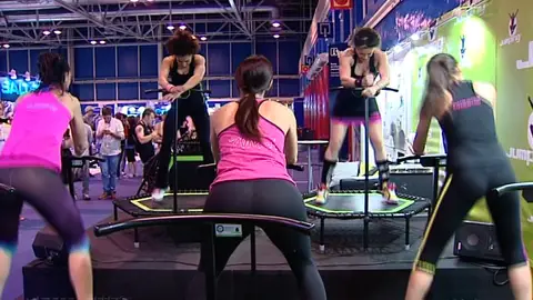 Practicando el 'jumping' Practicando el 'jumping'