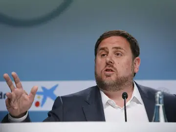 Oriol Junqueras, reelegido como presidente de ERC con más del 92% de los votos Oriol Junqueras, reelegido como presidente de ERC con más del 92% de los votos
