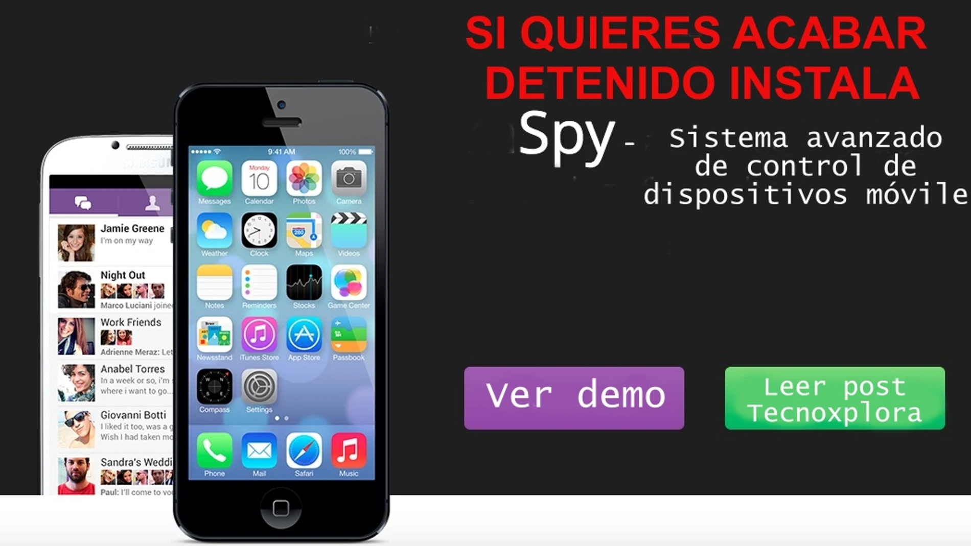 La privacidad de tu móvil, en peligro por el uso de programas espía La privacidad de tu móvil, en peligro por el uso de programas espía