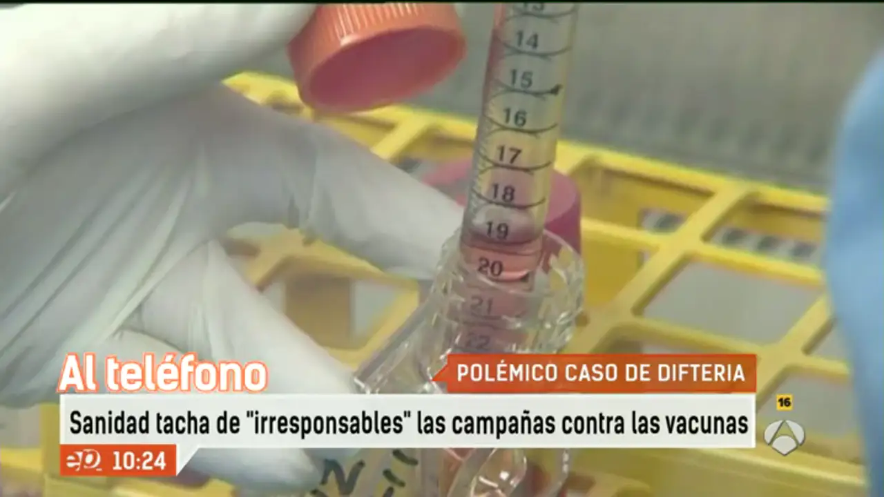 "El derecho a vacunarse no es de los padres, es de los hijos"