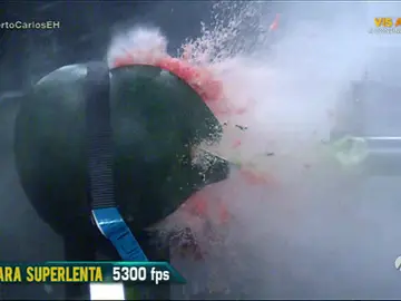 Sandía explotando Sandía explotando