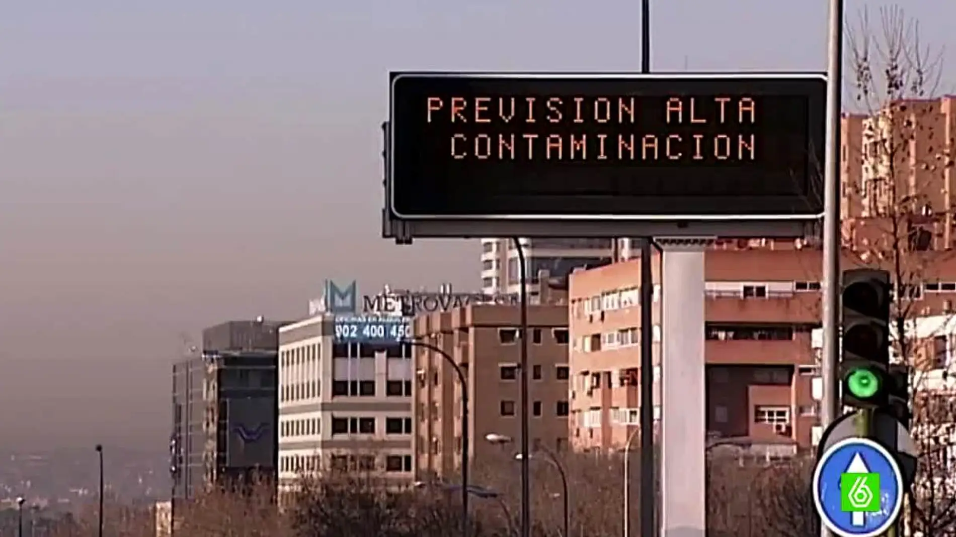 Rótulo de alta contaminación Rótulo de alta contaminación