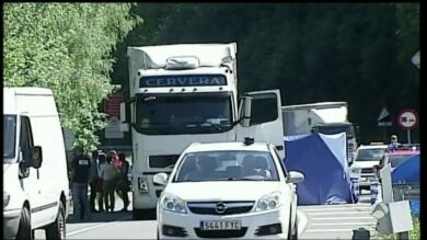 Detienen a un policía por la muerte a tiros de un camionero en Navarra