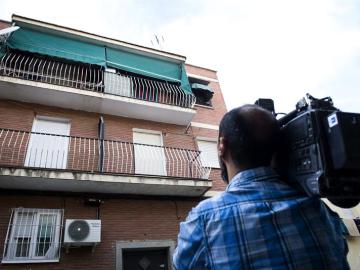 Edificio del barrio de Villaverde donde se encontraban los niños Edificio del barrio de Villaverde donde se encontraban los niños