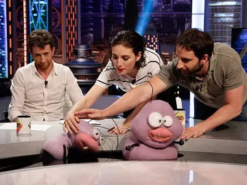 María Valverde y Dani Rovira con Barrancas y Petancas María Valverde y Dani Rovira con Barrancas y Petancas