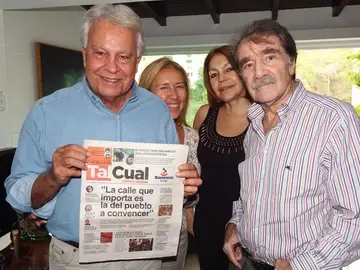 Felipe González durante su visita a Venezuela Felipe González durante su visita a Venezuela