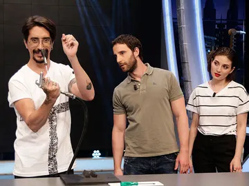 Marron, Dani Rovira y María Valverde en El Hormiguero 3.0 Marron, Dani Rovira y María Valverde en El Hormiguero 3.0