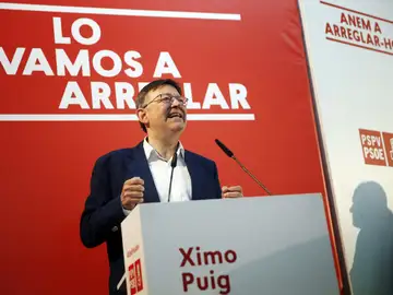 Ximo Puig, del PSPV Ximo Puig, del PSPV