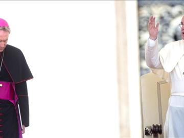 El Papa Francisco en la audiencia general de los miércoles en la Ciudad del Vaticano