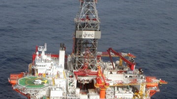 Plataforma petrolera de aguas profundas en el estado mexicano de Veracruz
