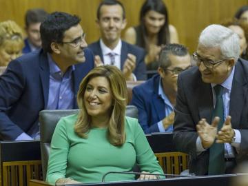 Susana Díaz, investida presidenta de Andalucía