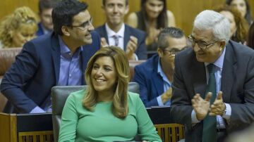 Susana Díaz, investida presidenta de Andalucía