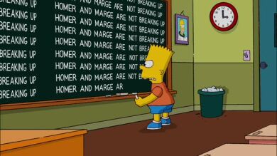 Crisis en la pareja más longeva de la televisión: Homer y Marge ¡se divorcian!