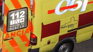 Imagen de una ambulancia del 112 Regi&oacute;n de Murcia