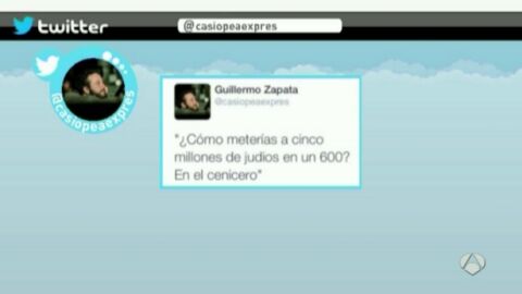 Tuit pol&eacute;mico de Guillermo Zapata