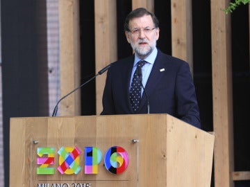 Mariano Rajoy en la EXPO de Milán 2015